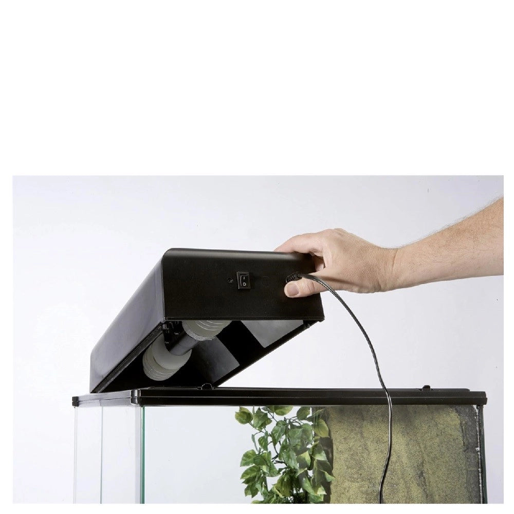 ExoTerra Compact Top Medium - Plafoniera per terrari ExoTerra Natural e Screen Terrarium Medium