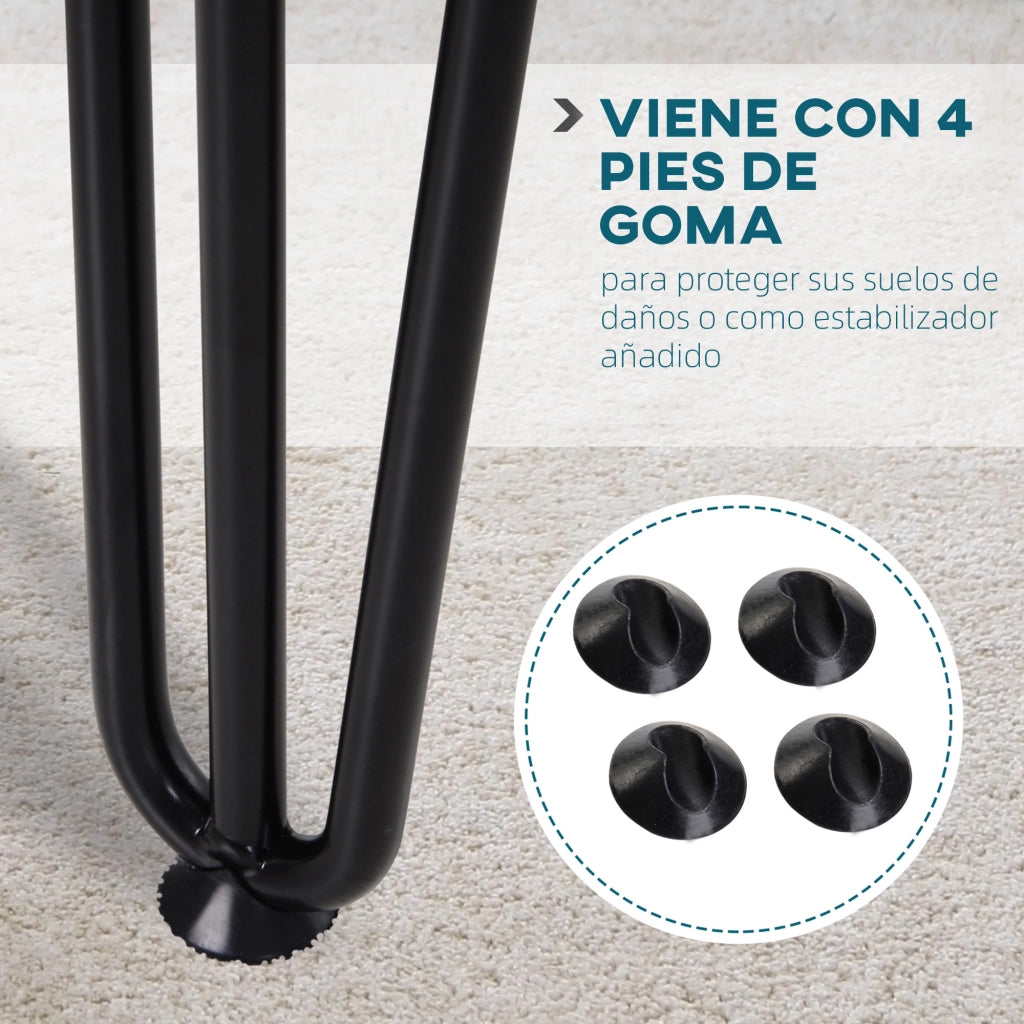 Gambe per Tavolo ¨C Minimal ¨C Nero 12x12x71cm
