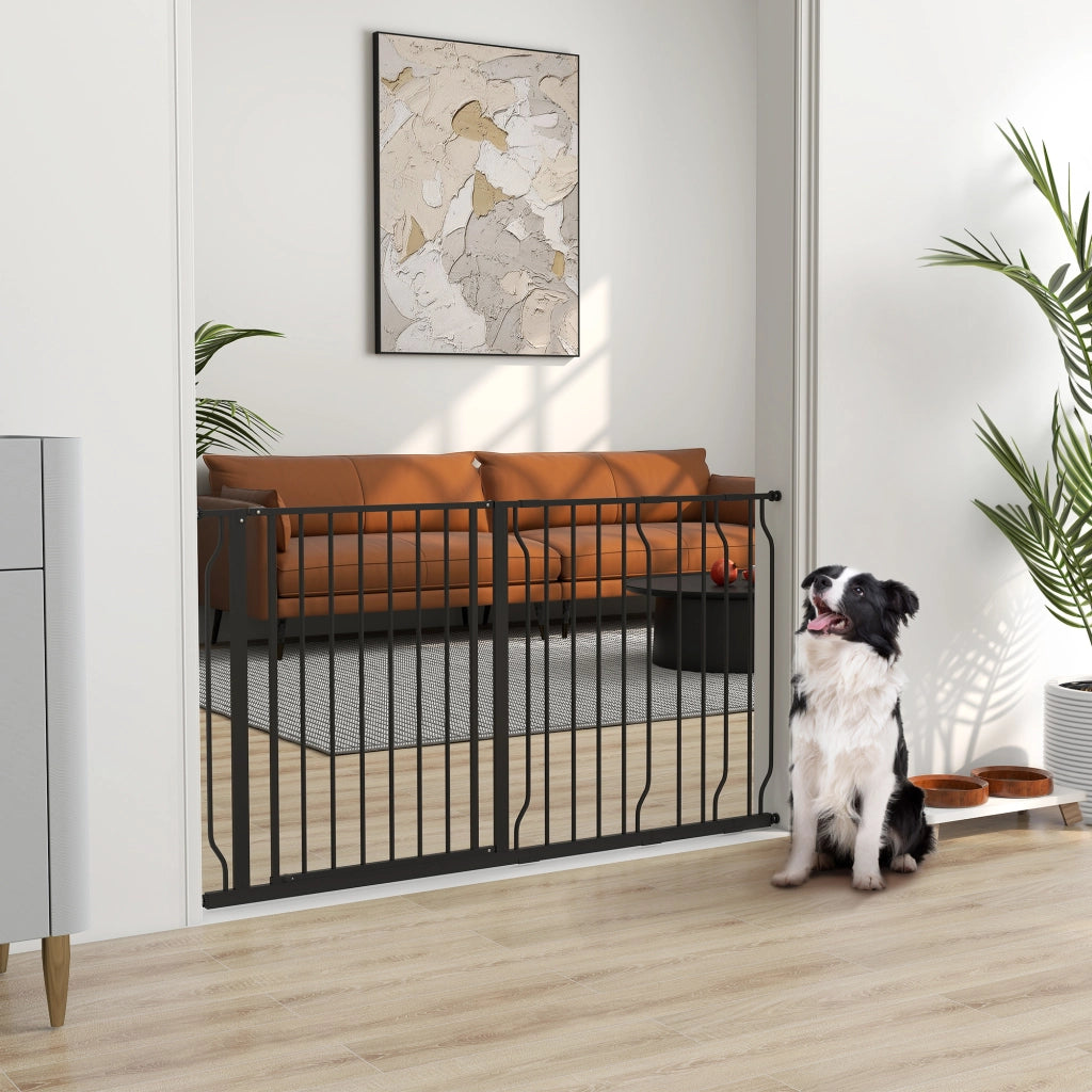 Cancello per cani a pressione ¨C Minimal ¨C regolabile 75-145 cm