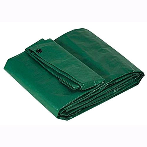 Telo Telone Occhiellato 3x2 mt Antistrappo Impermeabile colore Verde 110 gr./mq.