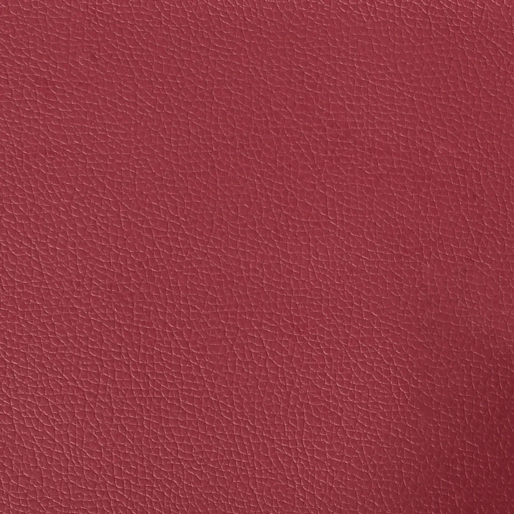 Divano a 2 Posti Rosso Vino 140 cm in Similpelle 359336