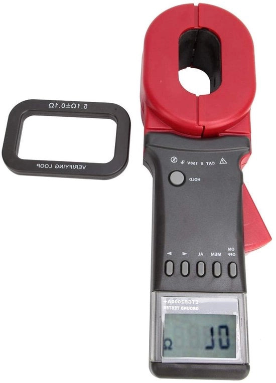Multimetro a terra con display LCD 001-200Ω