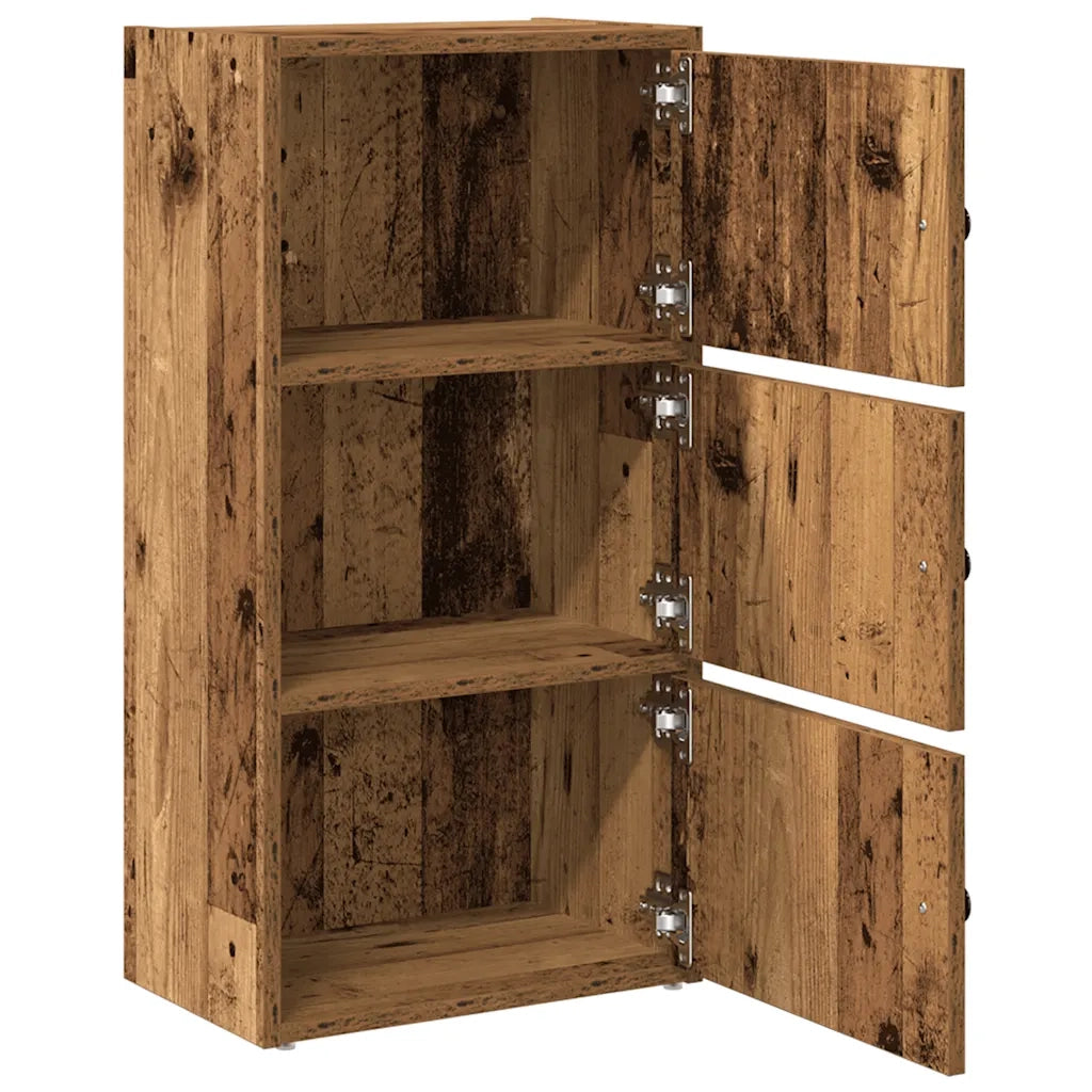 Libreria Legno Vecchio 40x24x77 cm in Truciolato 860371