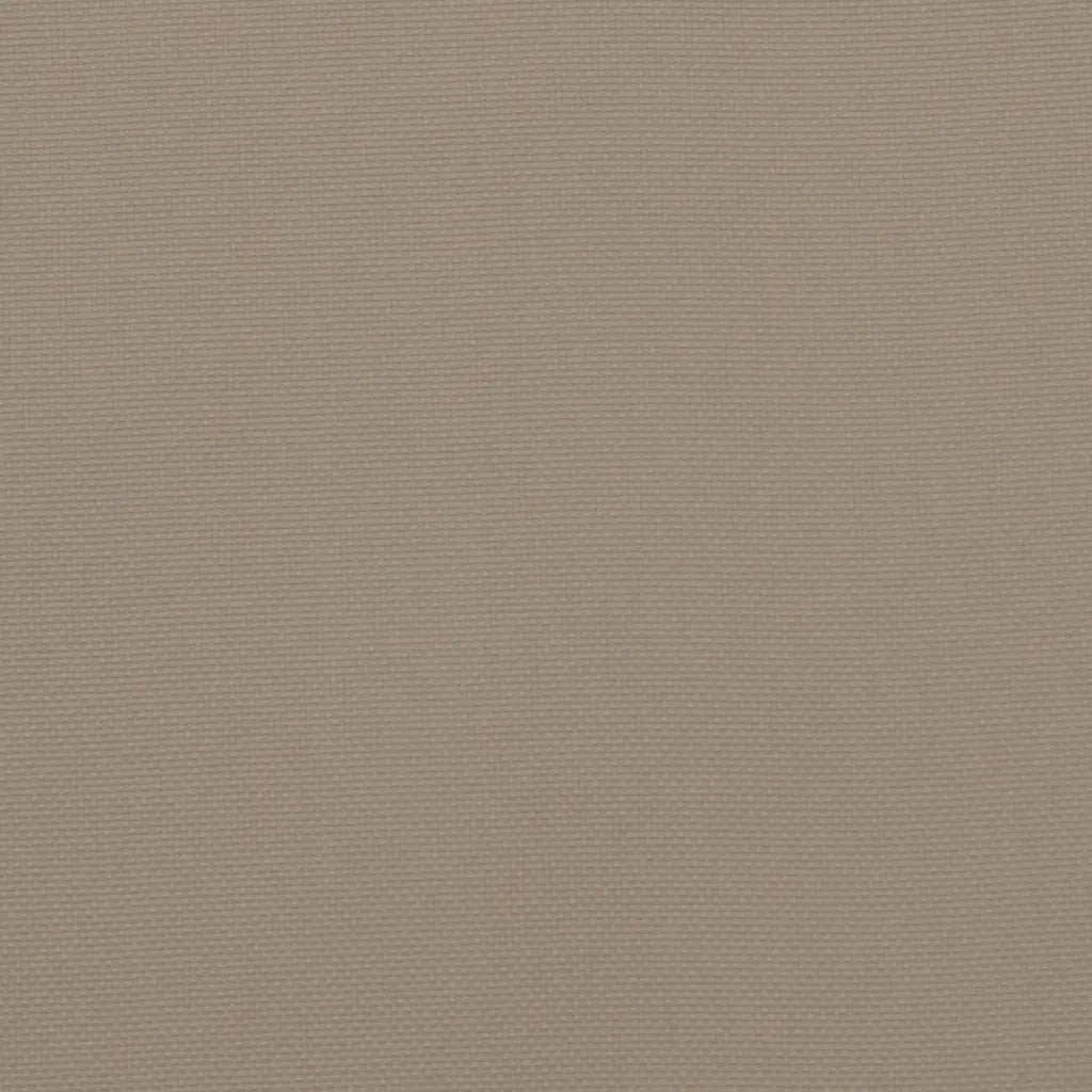 Cuscini per Divano 4 pz Tortora 50x50 cm in Tessuto 360389