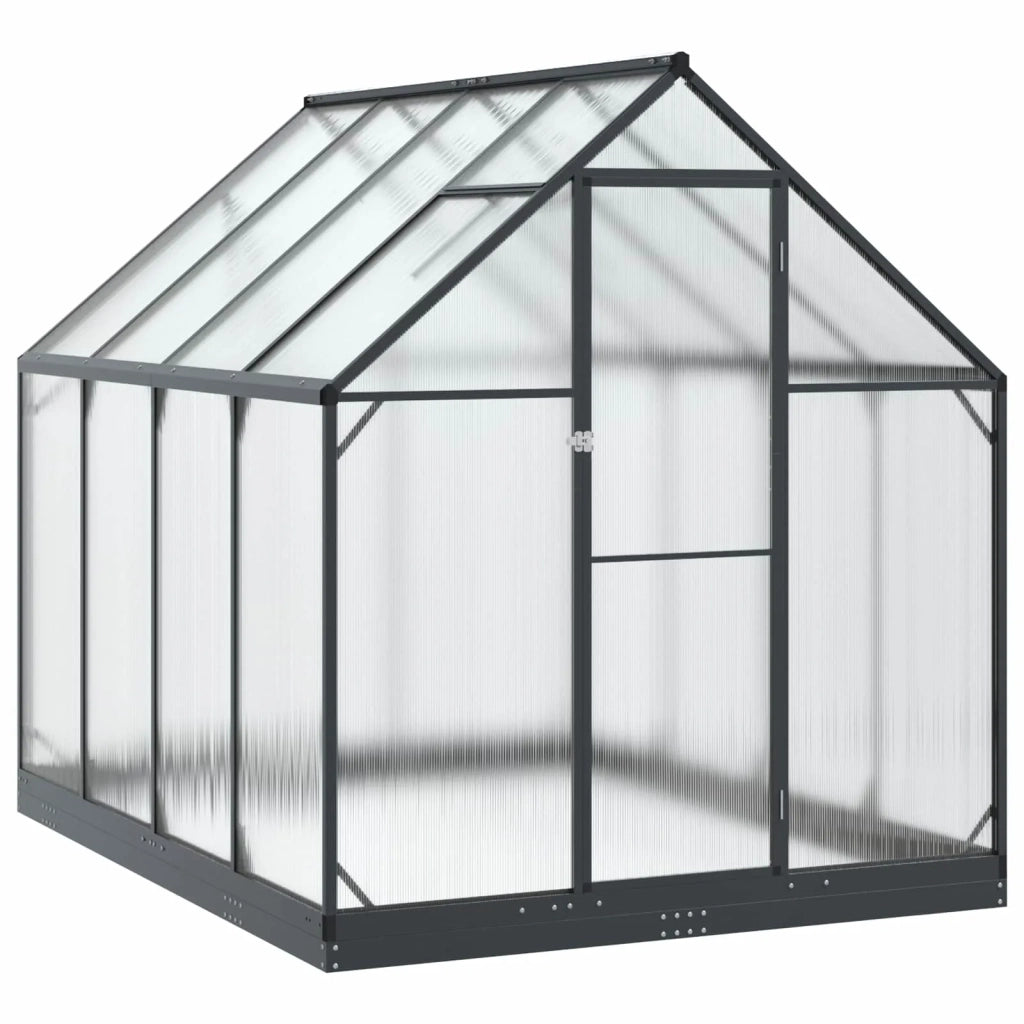 Serra da Giardino con porta Antracite 183,5 x 243,5 x 207 cm 3433042
