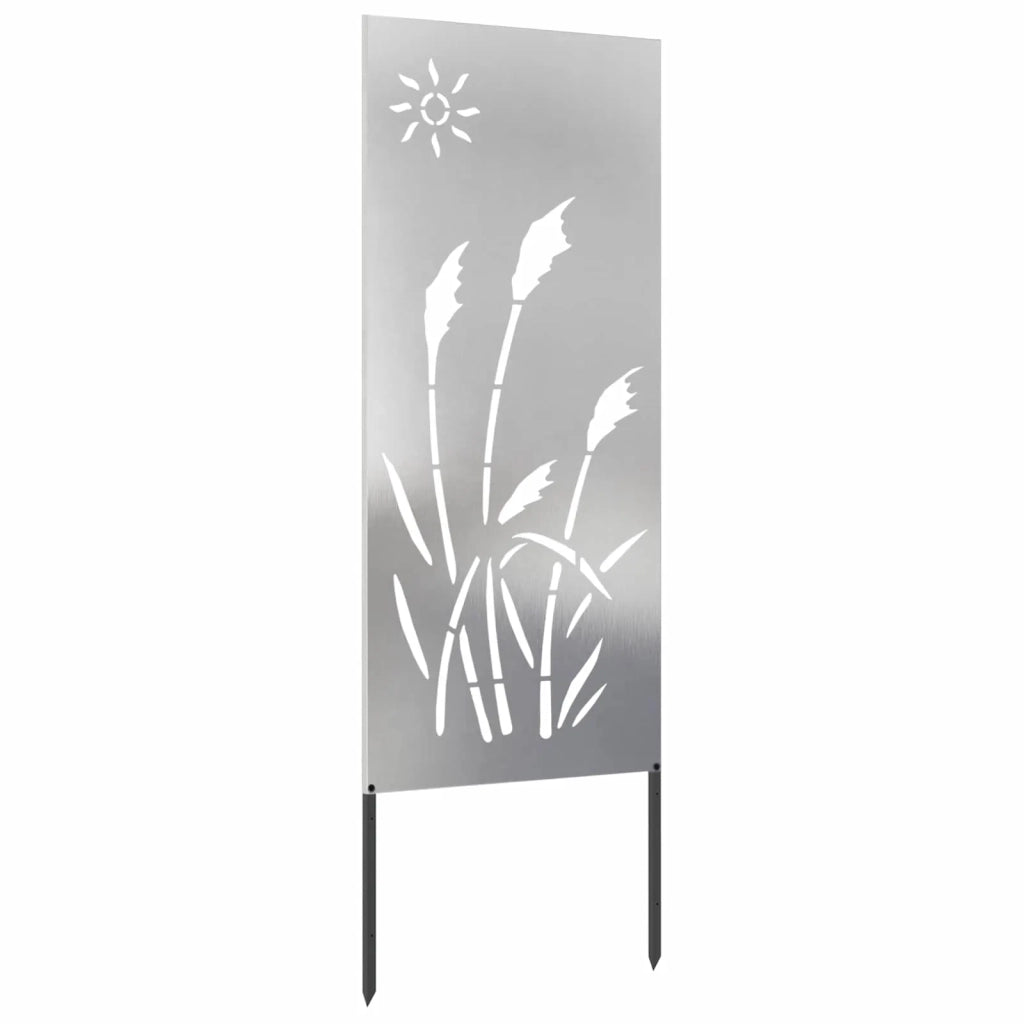 Schermo per privacy in giardino Traforo Argento 50 x 140 cm 876277