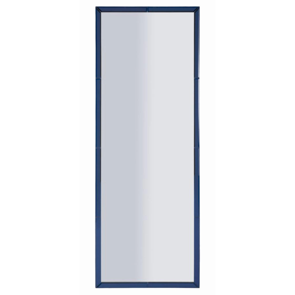 Specchio con Cornice VKH699, Blu, MDF, 150x55x2 cm
