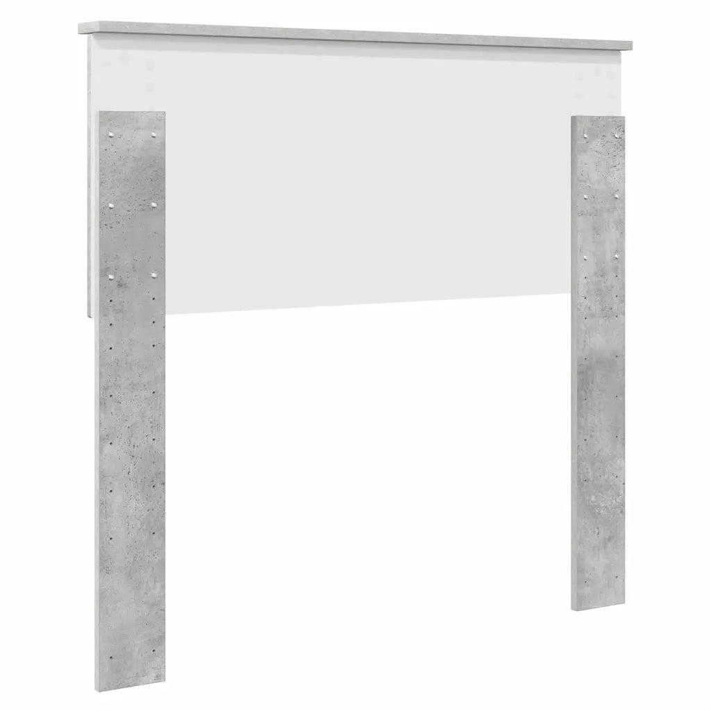 Testiera-Testata-Testiera Decorativa Grigio cemento 100 cm Legno multistrato 939291