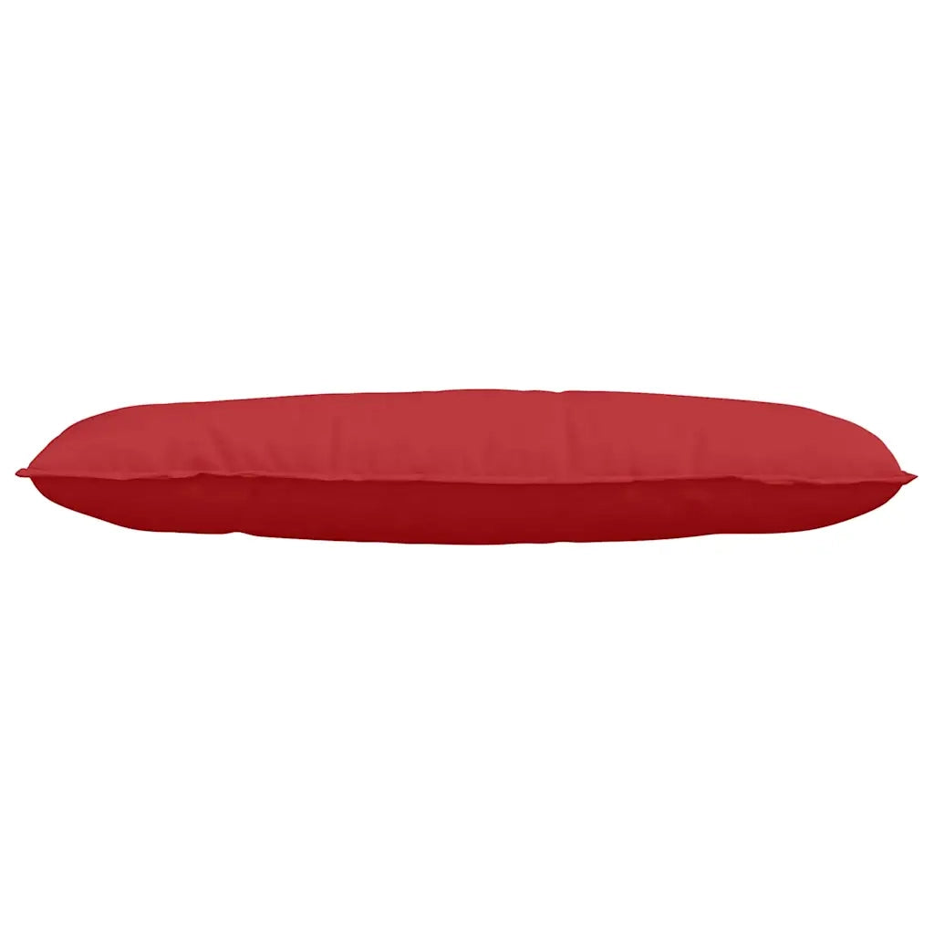 Cuscino per Schiena | Cuscino dorsale Rosso 120 x 19 x 50 cm Tessuto