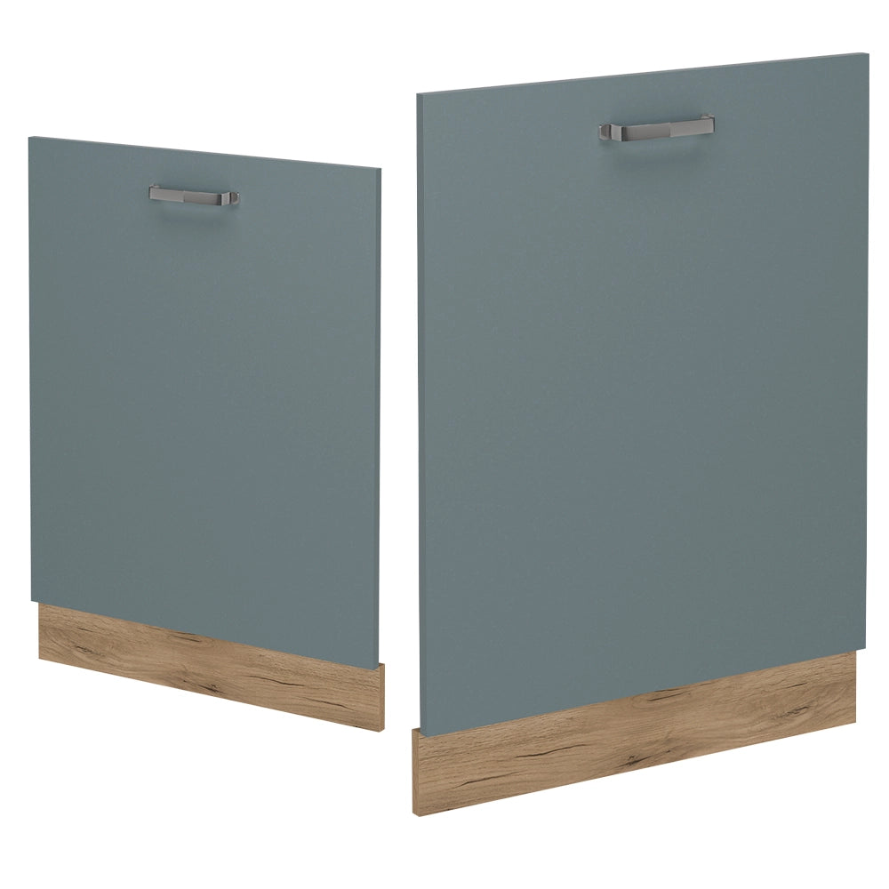 Vicco Coperchio per lavastoviglie Grigio-blu 60 cm , PL Marmo