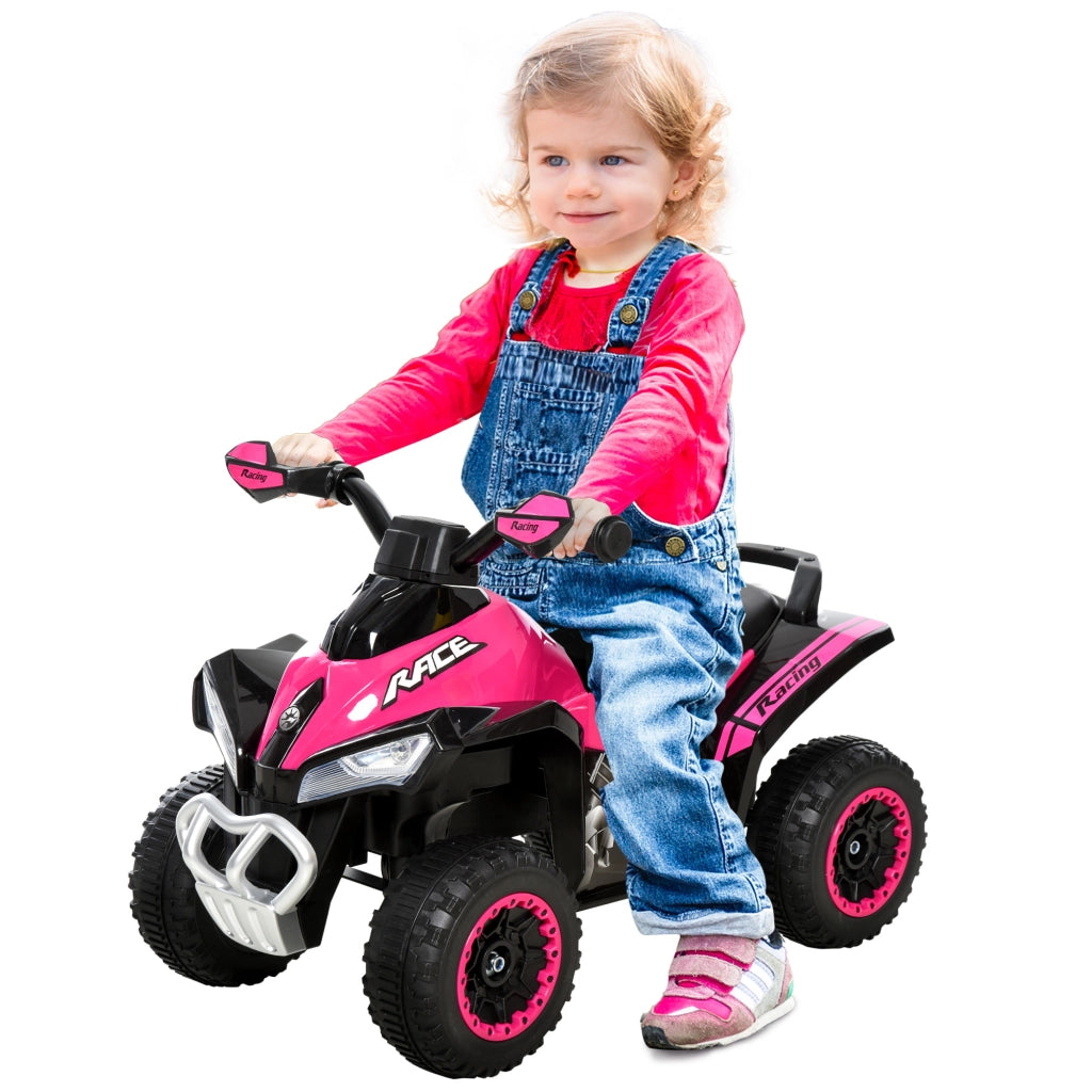 Quadriciclo per bambini ¨C Minimal ¨C rosa e nero 67.5x38x44 cm