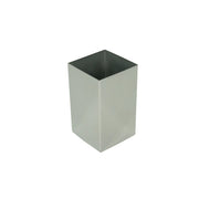 Bicchiere portaspazzolini  Nemesia in Acciaio Inox