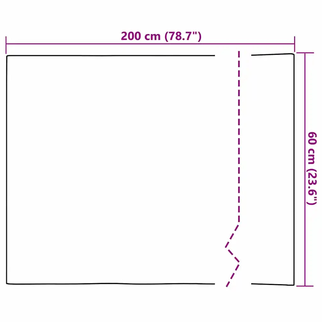 Film Specchiante Autoadesivo 60 x 200 cm 2 pcs Argento PET 3394634