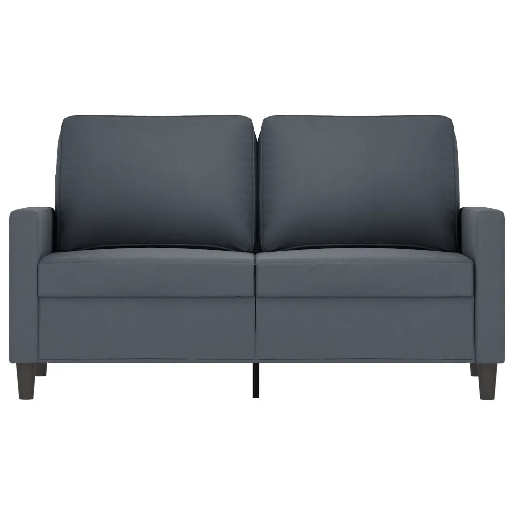 Divano a 2 Posti-Sofa 2 Posti grigio scuro 120 cm in Velluto 235527