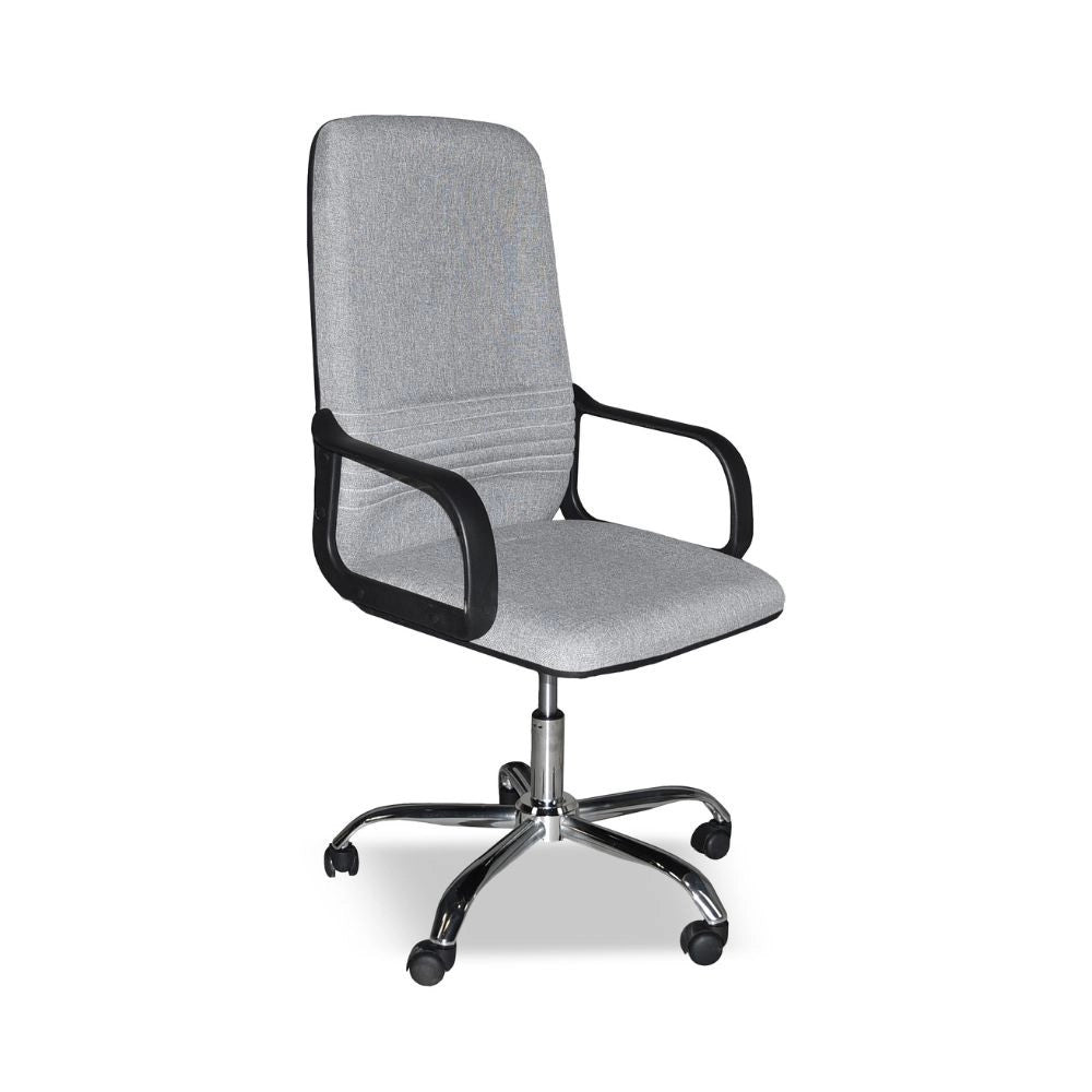 Poltrona da ufficio CR106H tessuto grigio
