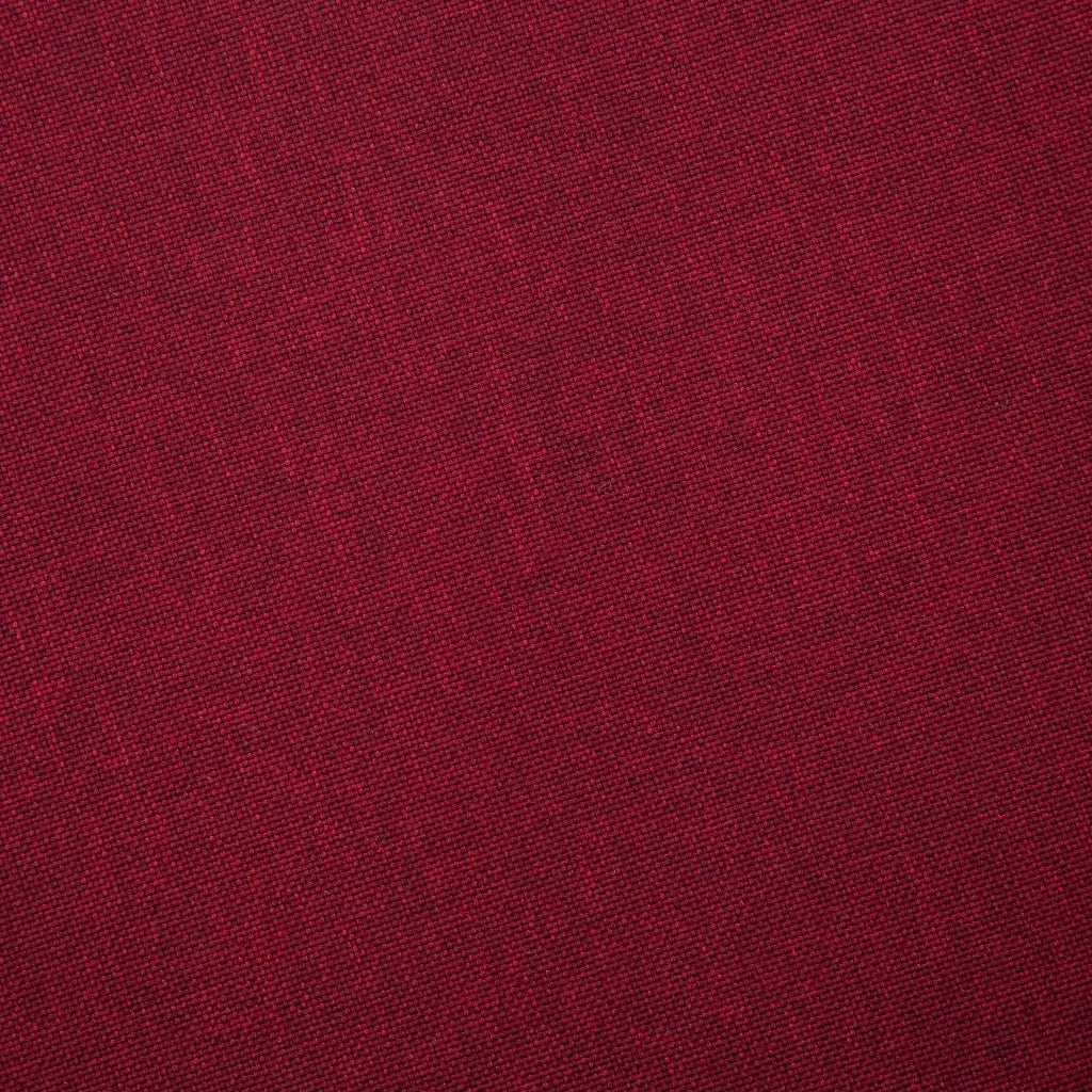 Divano a 3 Posti in Tessuto Rosso Vino 281394