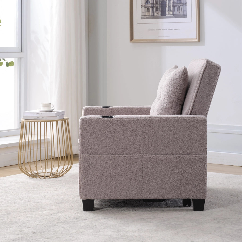 Divano letto estraibile 3 in 1 - Zephmum- Con porta bicchieri e USB