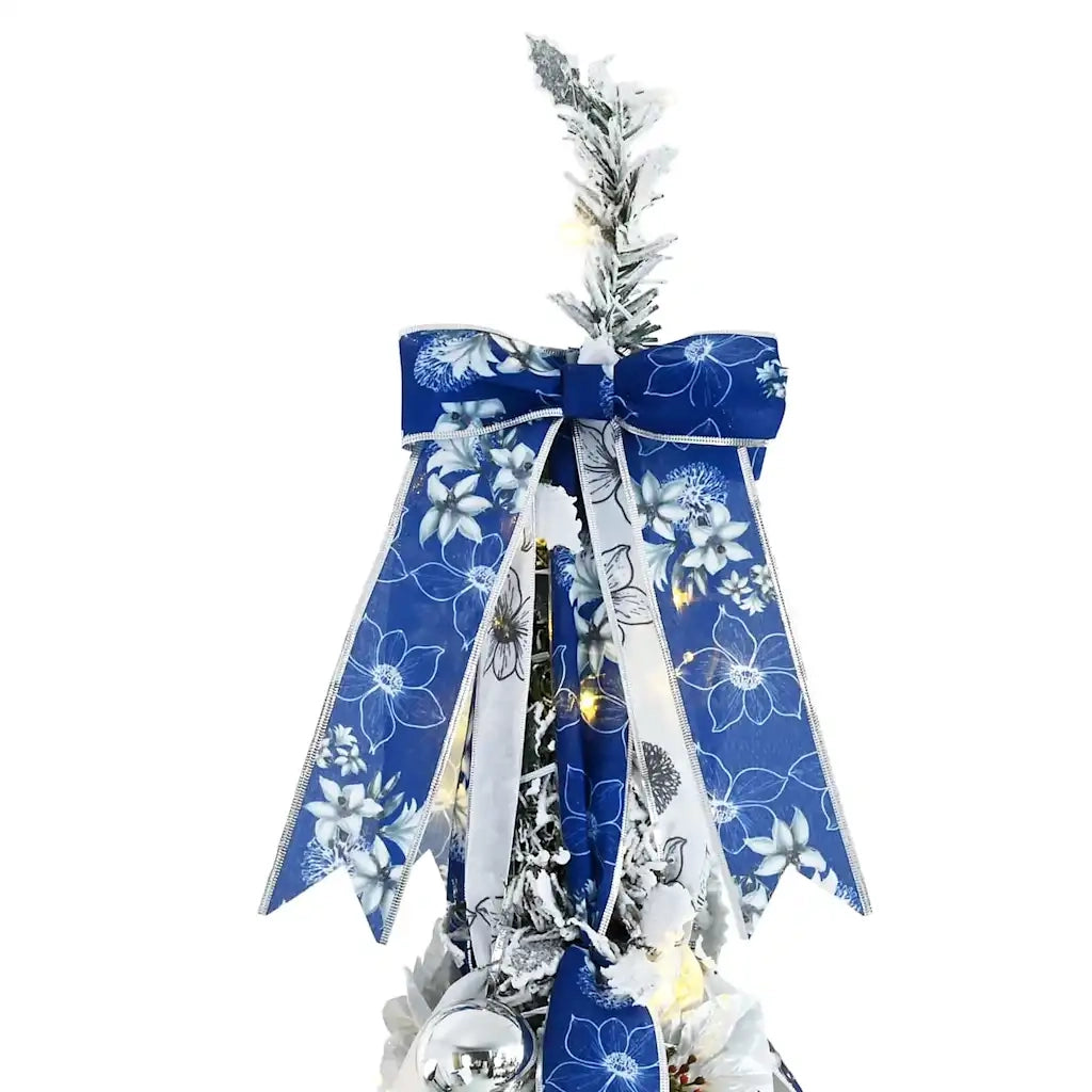 Albero di Natale artificiale con 200 LED Bianco 210 cm PVC 42018637