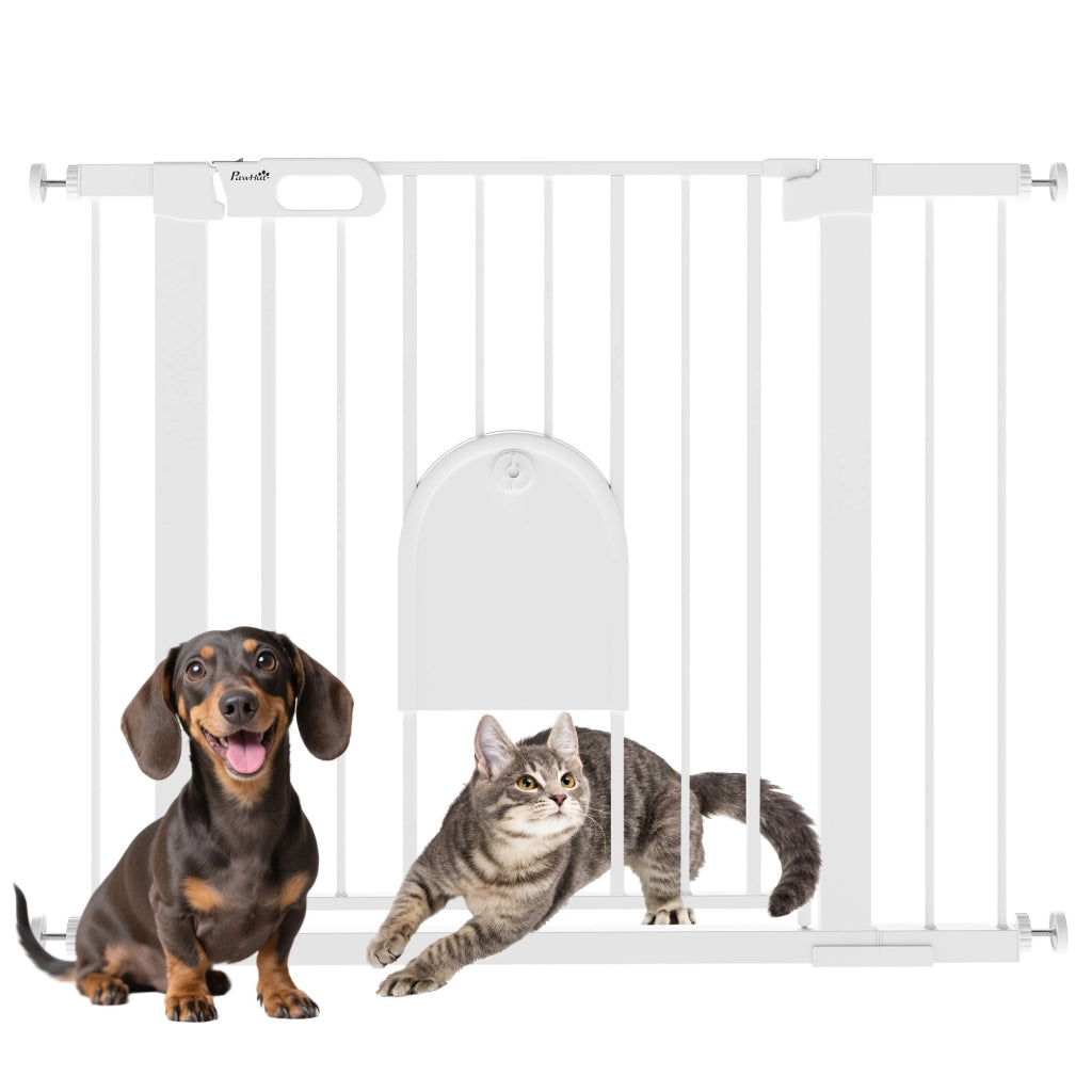 Barriera di Sicurezza per Cani ¨C Minimal ¨C Bianco 75-103 cm