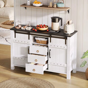 Buffet rustico - Xylo - 3cass scorrevoli 120x40x80cm