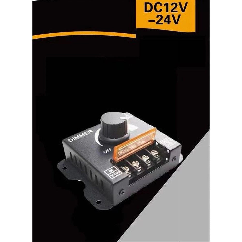 Trade Shop - Dimmer Per Luci Led Monocolore Interruttore Controller Manopola 12-24v Dm-12-24v -