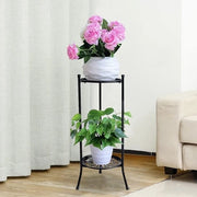 Supporto per Piante in Ferro con Ciotola per Indoor e Outdoor