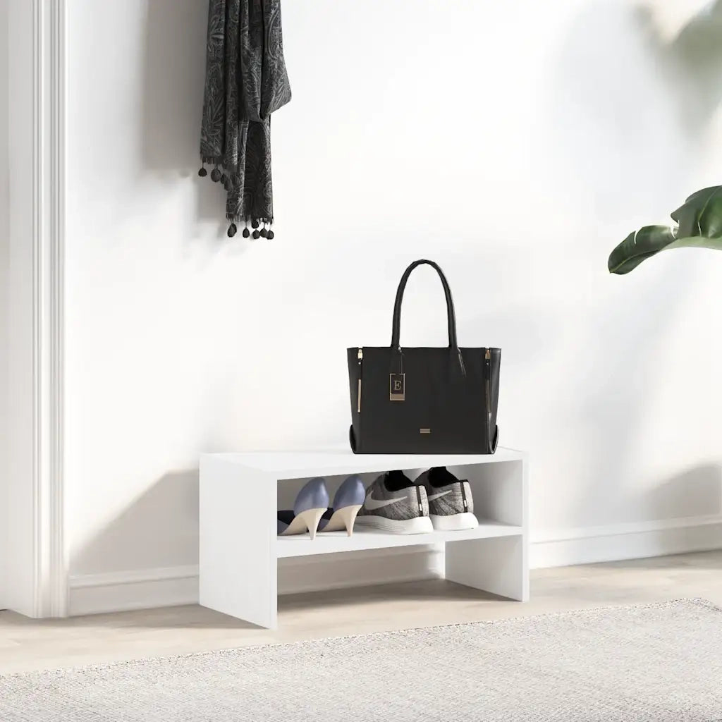 Scarpiera | Mobile per scarpe Impilabile Bianca 60x30x30,5 cm