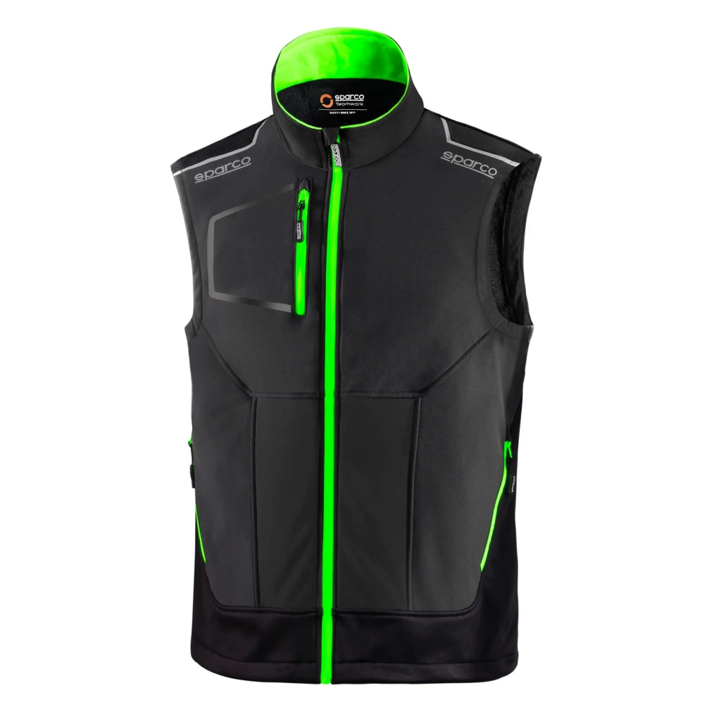 GILET DA LAVORO ILLINOIS- - tg.M - grigio verde - 1 pezzi SPARCO