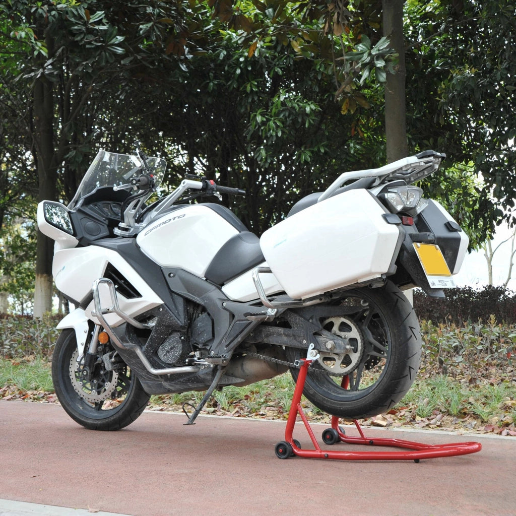 Cavalletto per Moto ¨C Minimal ¨C Rosso, Acciaio
