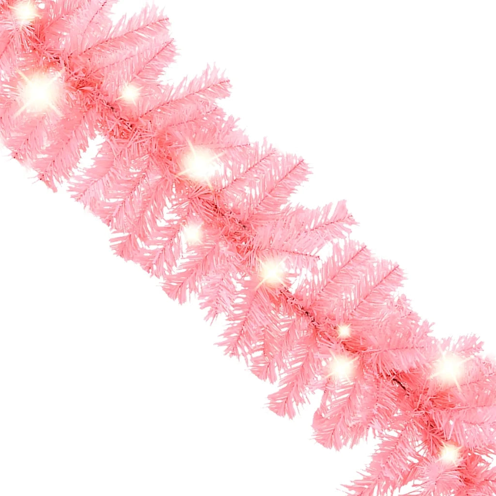 Ghirlanda Natalizia con Luci a LED 10 m Rosa 329199