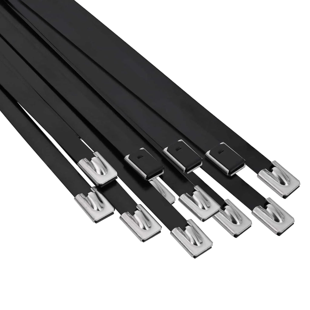 Fascetta per Cavi 12 pz 7,9 x 300 mm Nero 42029372