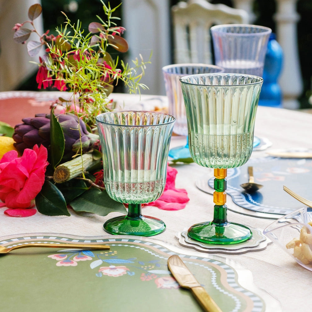 SET 6 CALICI GINEVRA VERDE