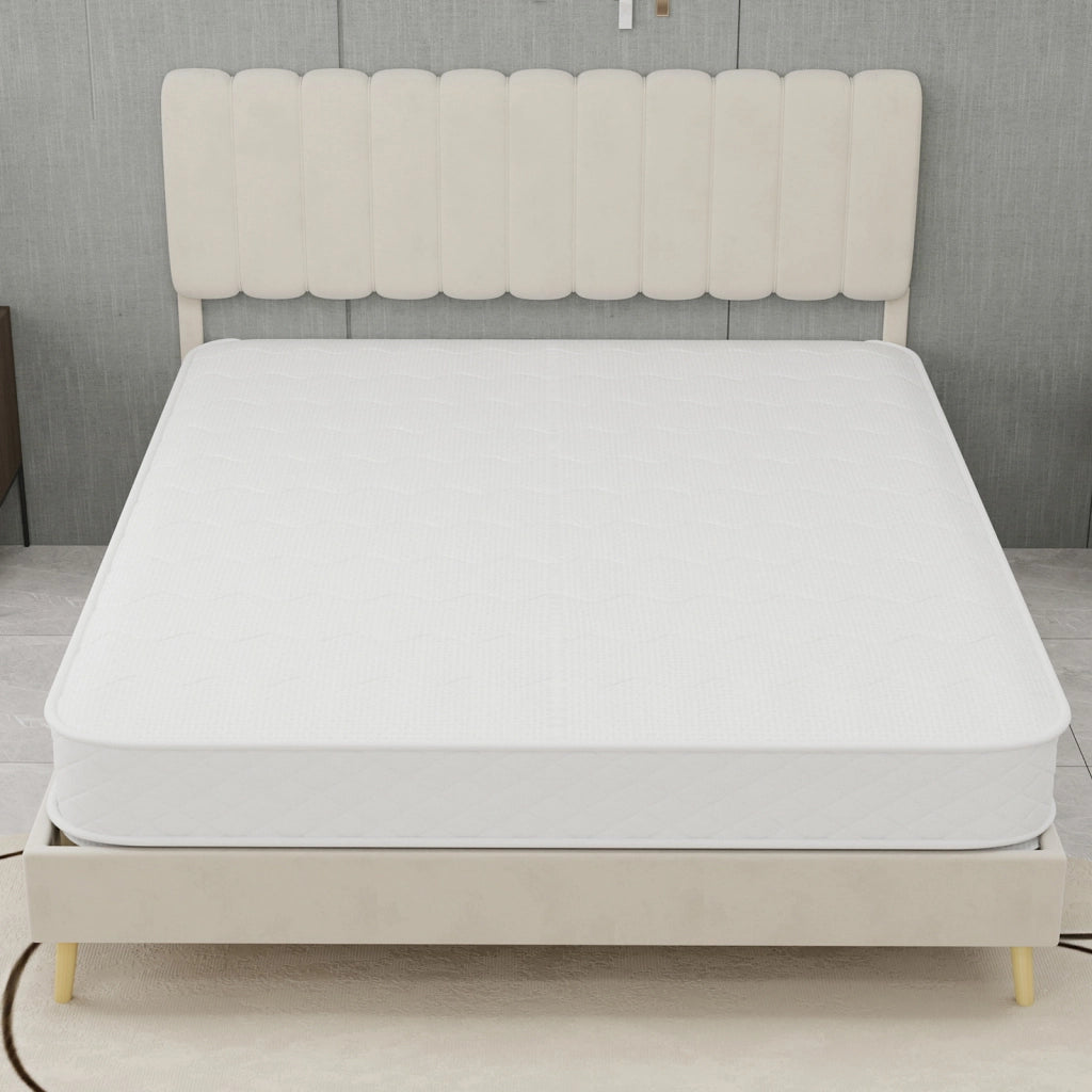 Materasso a molle indipendenti 3D bianco 140x200 cm