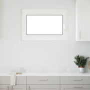 Finestra per Soffitta RISOR 90 x 70 cm PVC e Vetro Bianco 42052409