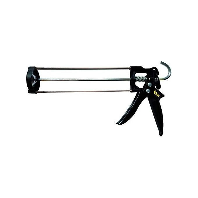 Vigor-Blinky 3284019 Devon Pistola per Silicone Telaio Acciaio Impugnatura PP 1500 N colore Nero