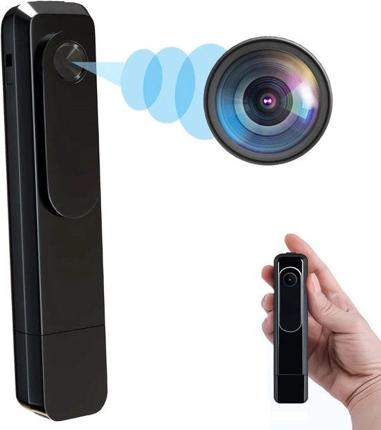 Mini Cassetta di Sicurezza 1080P – Portatile – Senza WiFi – Nanny Camera per Casa & Sicurezza