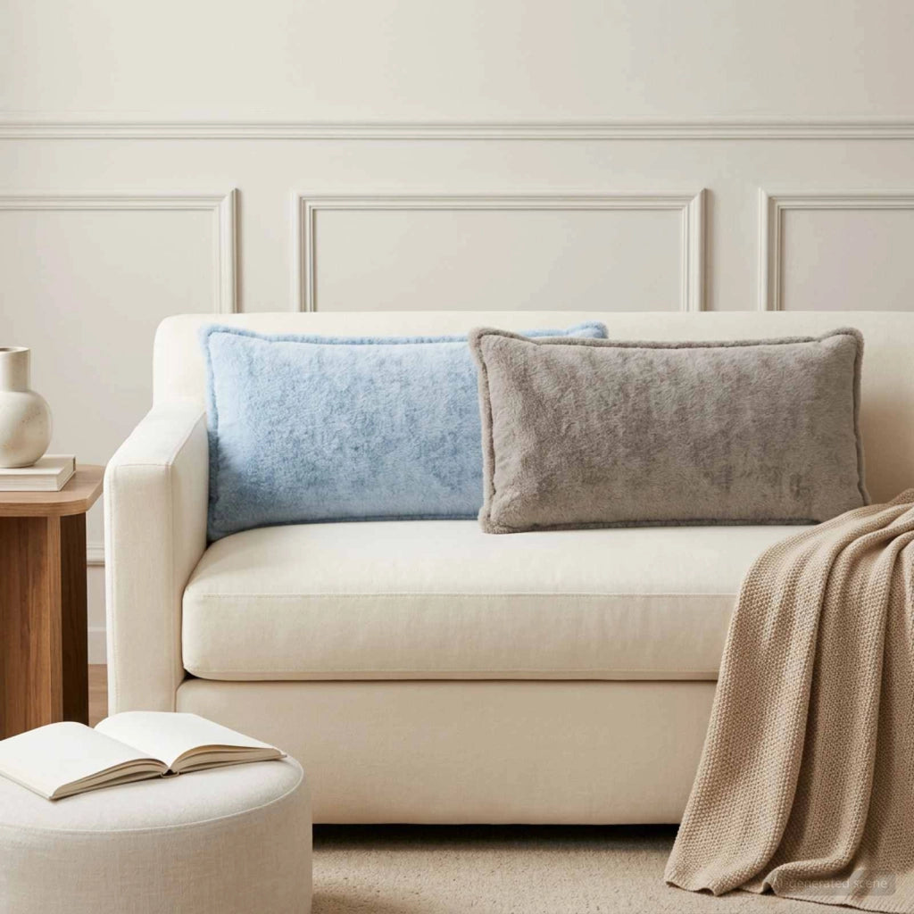 Federa 2 pz HOUTEN Azzurro 40 x 80 cm 918460