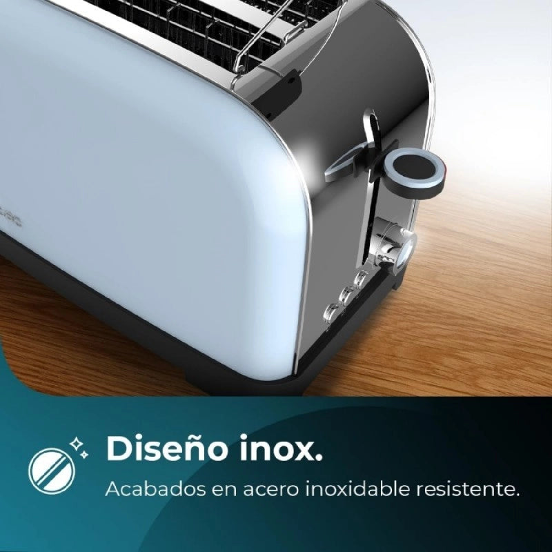 CECOTEC 04823 - Tostapane Toastin' time 1500 Blue