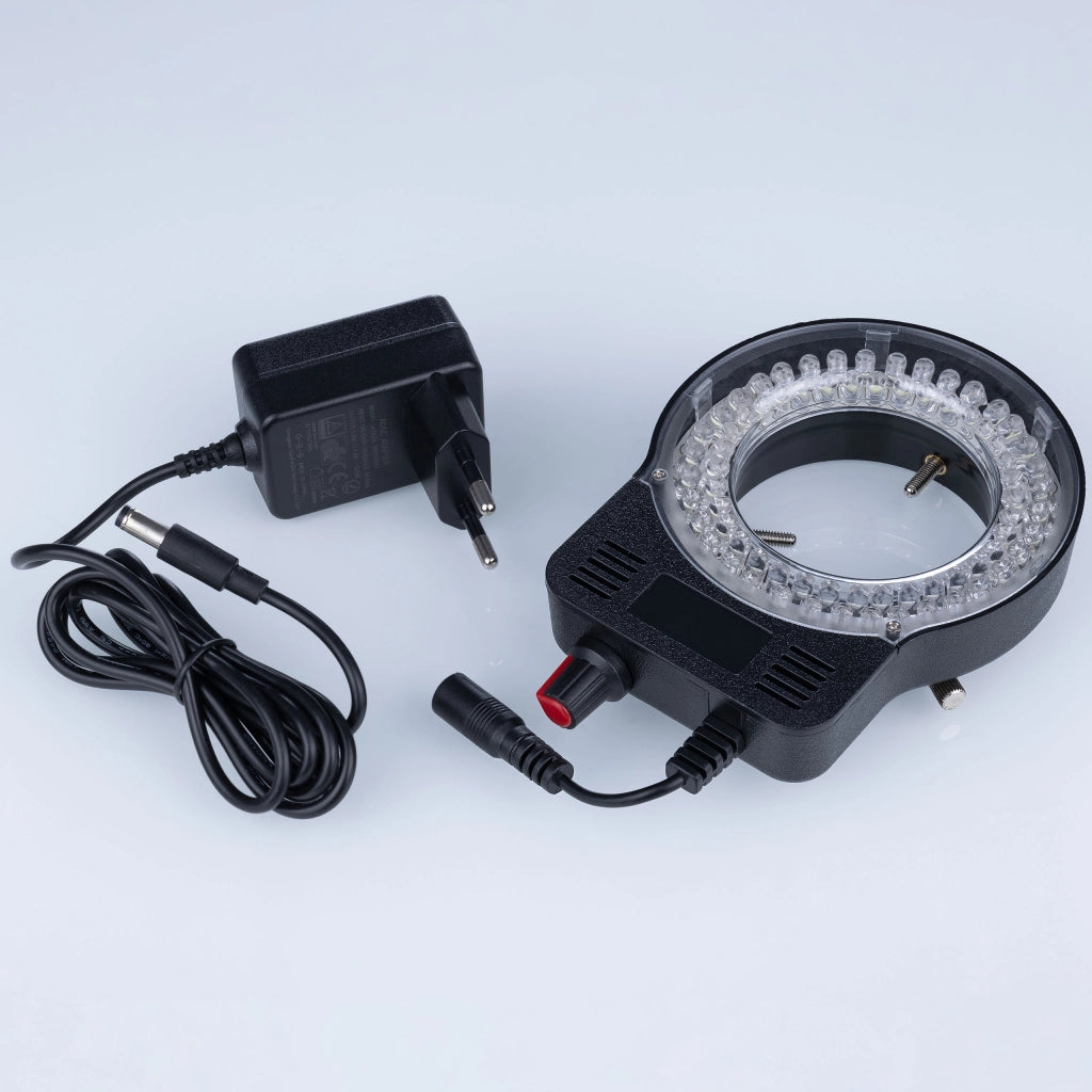 Illuminatore Regolabile per Microscopio 72x LED – Intensità Regolabile, 60.000 Lux | Montaggio 30-65 mm, 6500-7000K