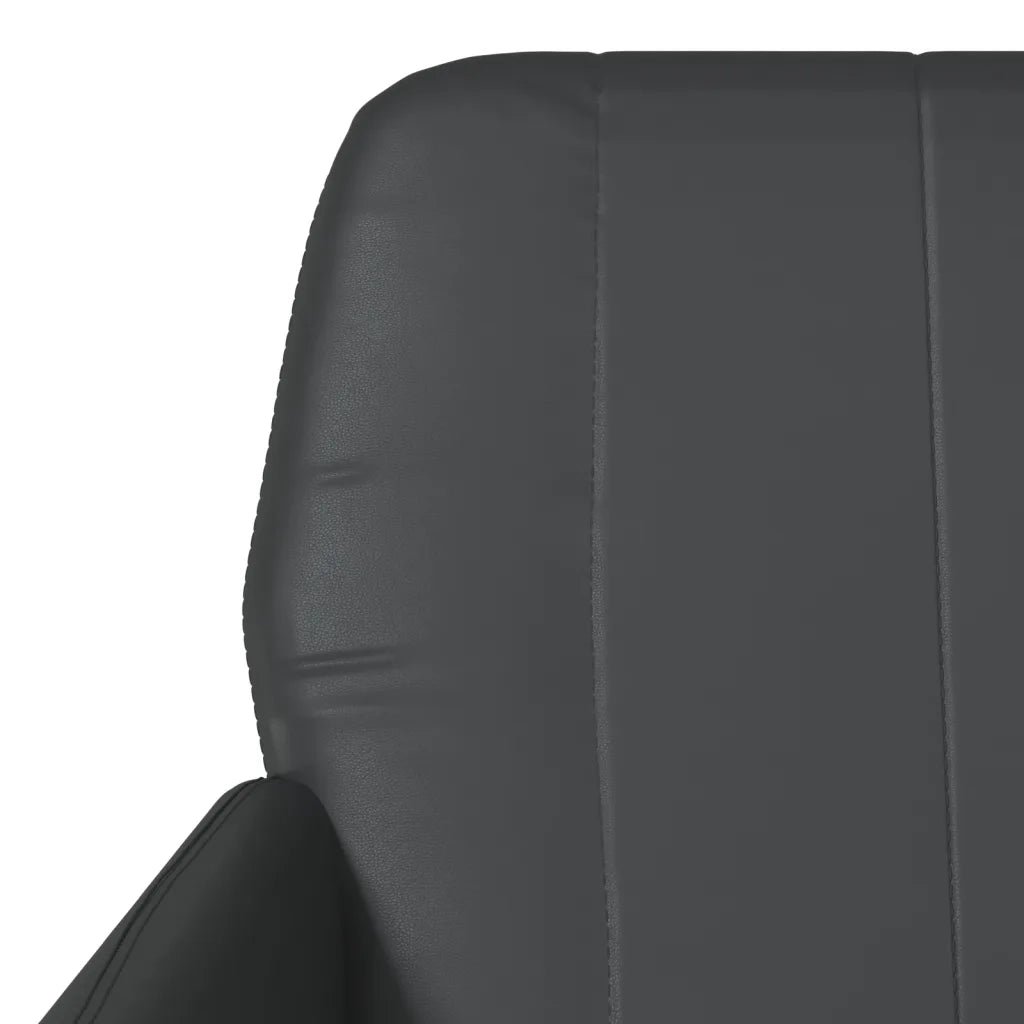 Poltrona Nera 61x78x80 cm Similpelle 351392