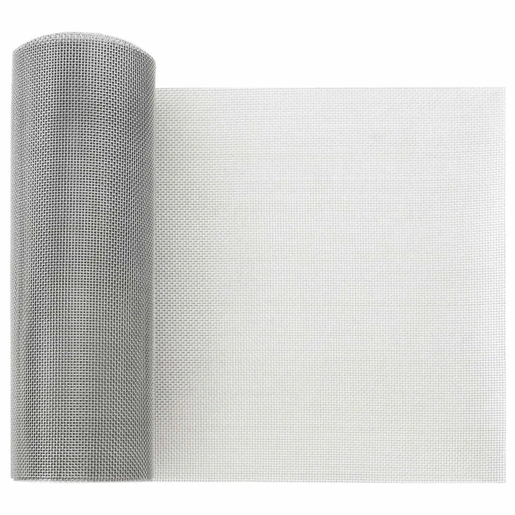 Rete per schermatura 20 x 1000 cm 18 Mesh Argento 42039609