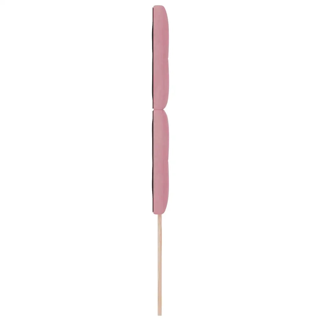 Testiera | Testata Rosa 90 cm Velluto