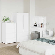 Armadi di Stoccaggio 2 pcs Bianco 60 x 48 x 105 cm