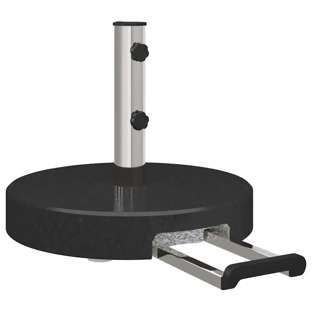 Base per ombrellone-Supporto per ombrellone Nero ? 45 x 37.5 cm Granito