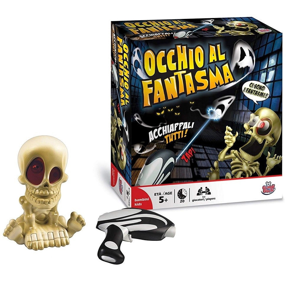 Trade Shop - Occhio Al Fantasma Giocattolo Interattivo Sparatutto Con Pistola Grandi Giochi -