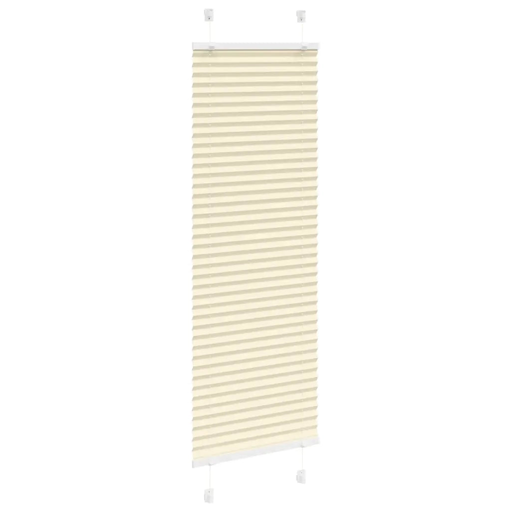 Tenda Plissettata | Tenda pliss¨¨ Crema 45x100 cm Larghezza Tessuto 44,4 cm