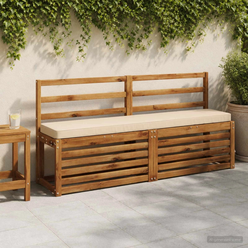 Cuscini per Panchina a 2 Pezzi VUGHT 2 pcs 100% Poliestere 950669