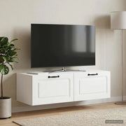 Mobile Porta TV da Muro Bianco 98 x 41 x 30 cm 899375