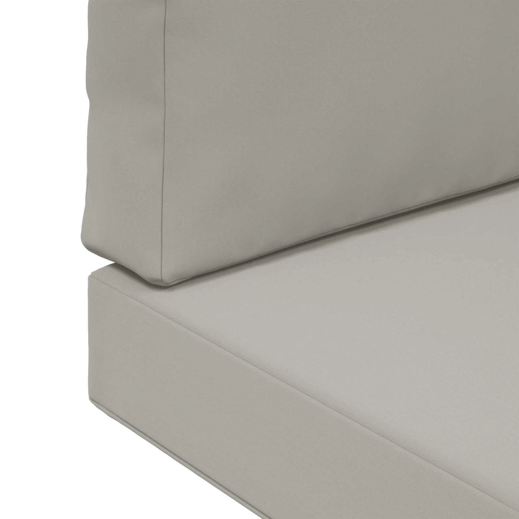 Cuscino per divano da esterno 2 pz | Cuscini per sedie Grigio Poliestere