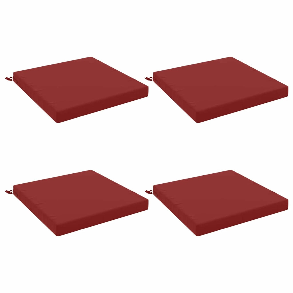Cuscini per Sedia in 4 Pezzi SOEST 4 pz 100% Poliestere 944758